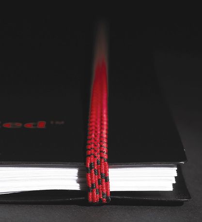 Oxford Notizbuch - Spiral - Kariert - A4 - Schwarz/Rot