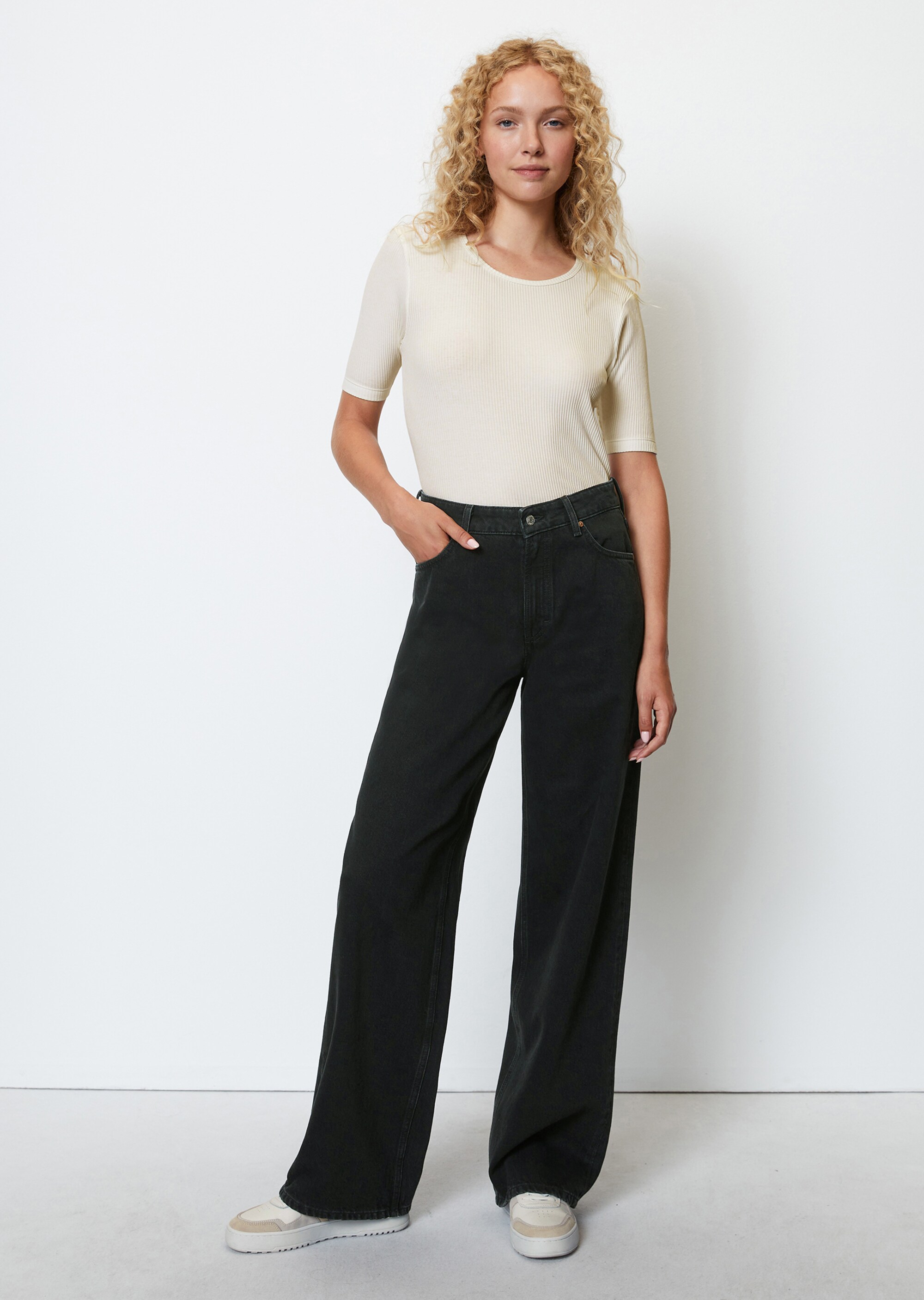 Jeans Modell TOMMA wide ohne Elasthan-Anteil