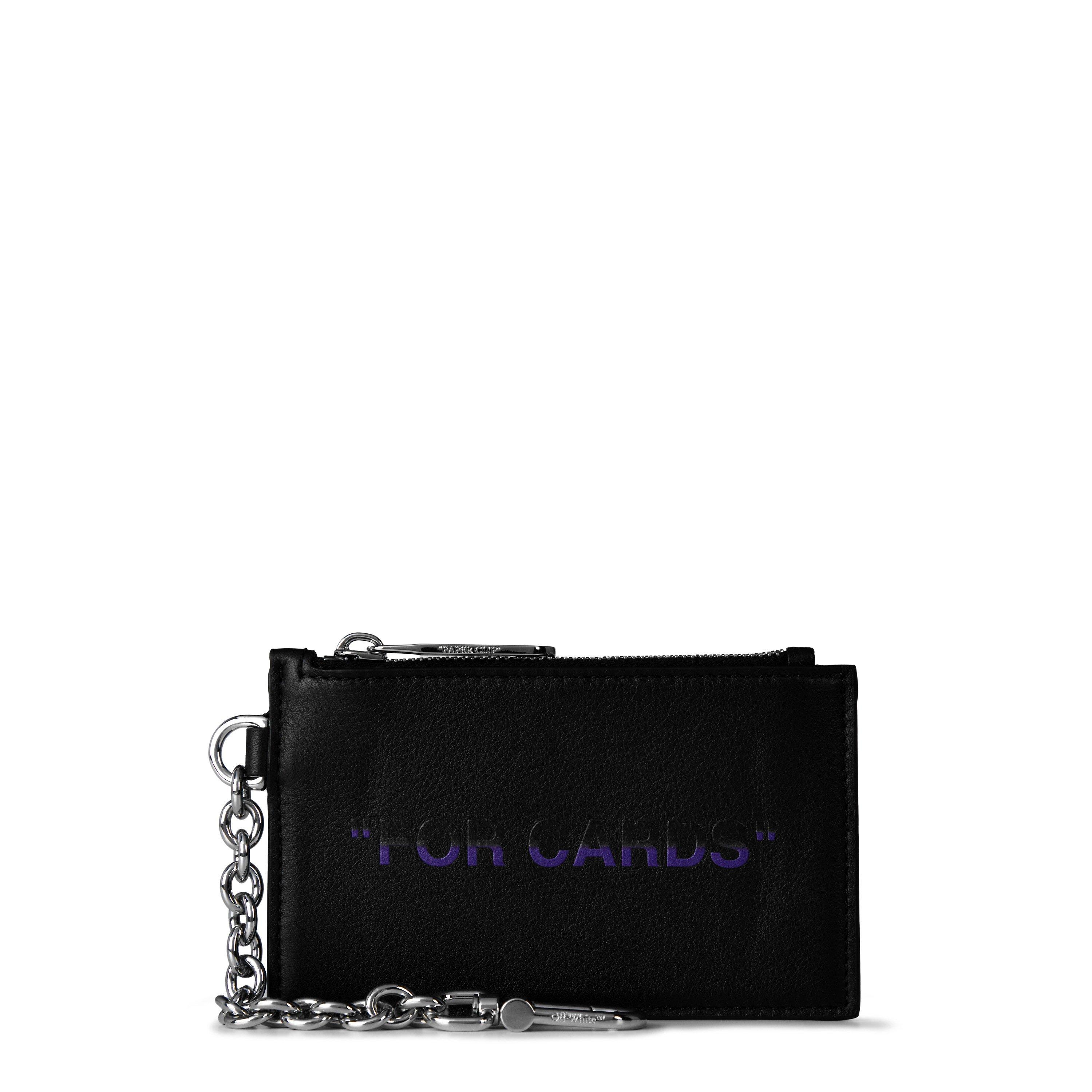 Off White Card Holder