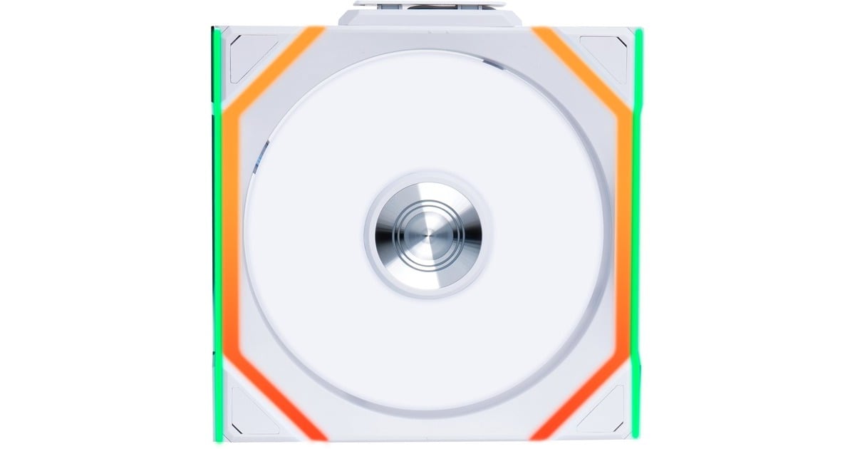 Lian LiUNI FAN SL120 Wireless Reverse Blade RGB case fan  (Wit, 120 x 124.5 x 28 mm, PWM)