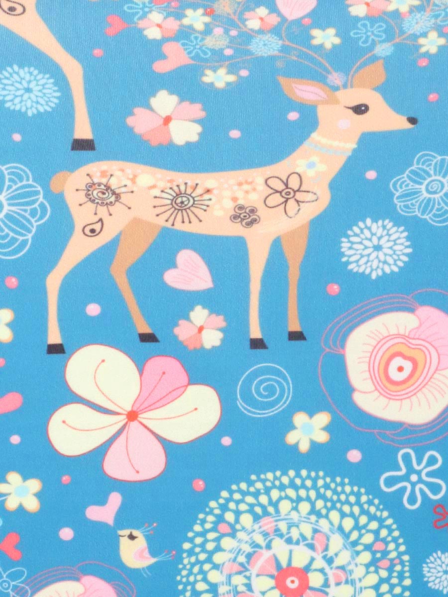 Housse de valise Periea Blue Animals M