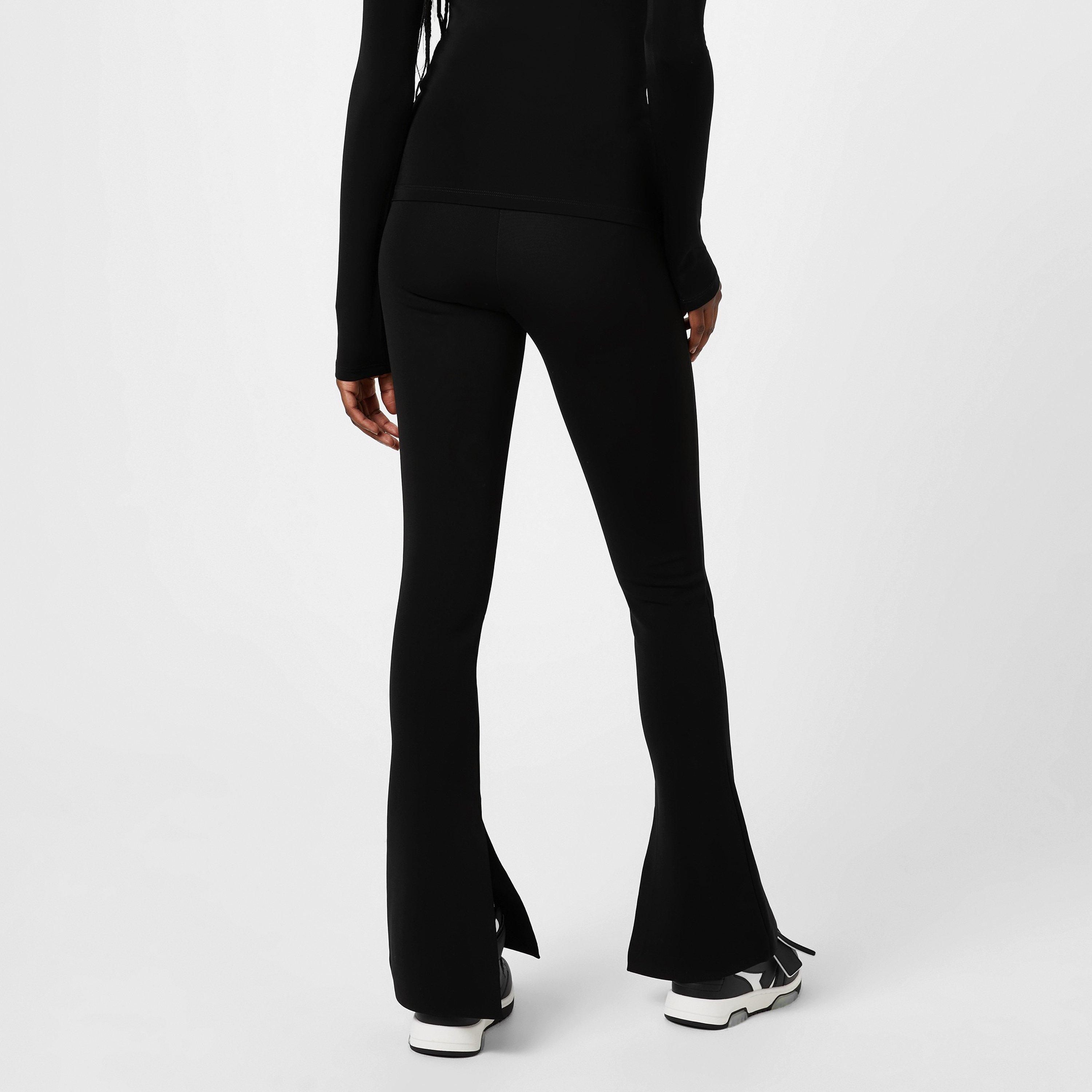 Off White Sleek Split Leggings