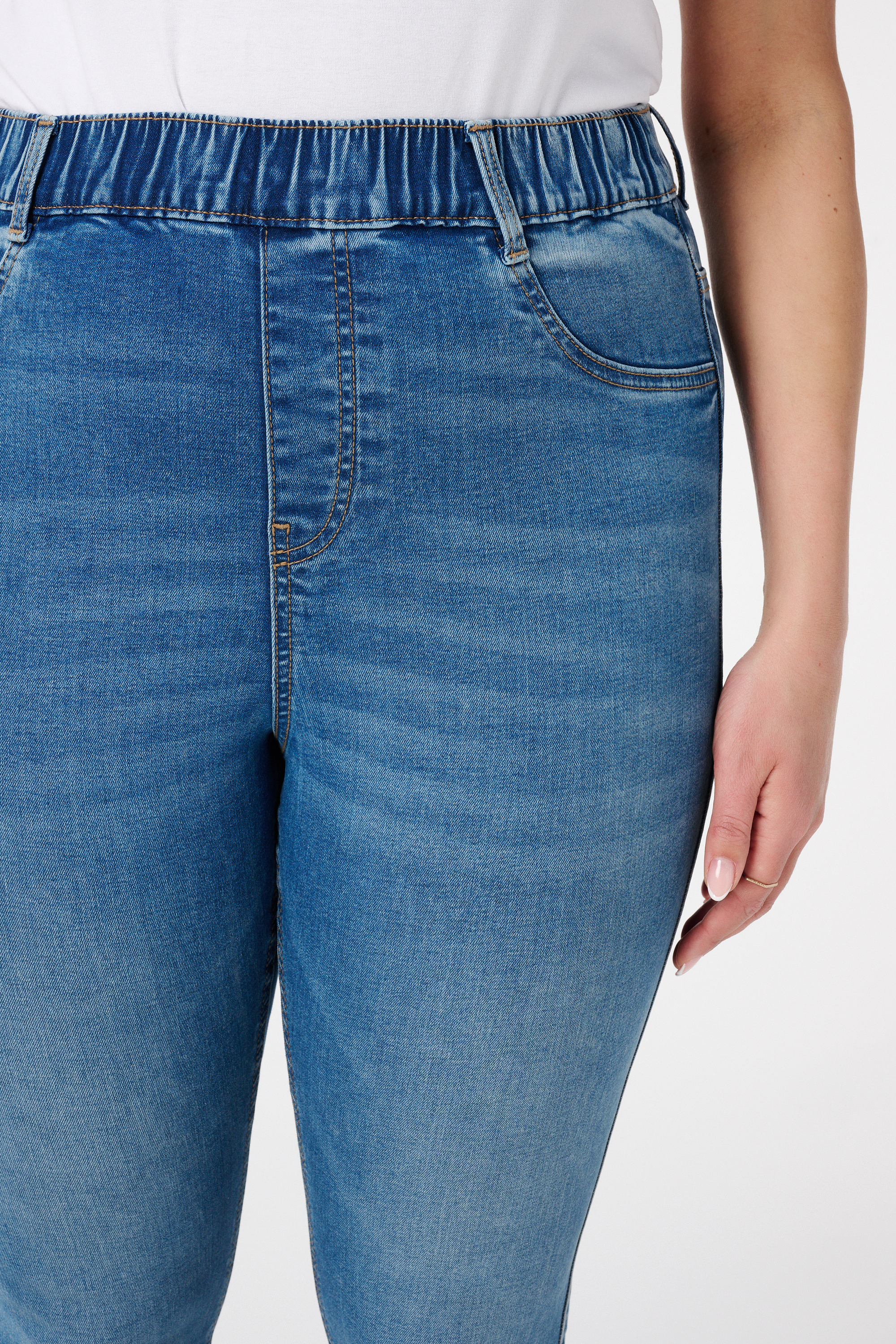 Skinny leg tregging 30 Stonewash Denim