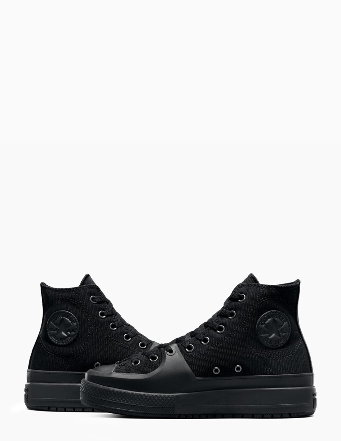 converse Sneakers Montantes Femme Ctas Construct Hi Black/Black/Black
