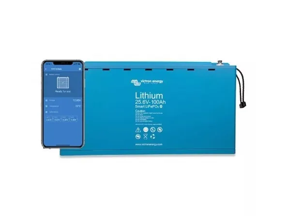 Victron Energy LiFePO4 Smart 25,6V/100Ah batteri