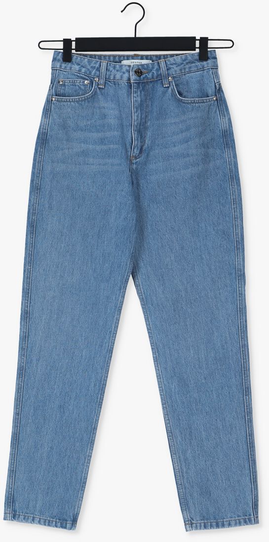 GESTUZ blauwe gestuz mom jeans denagz mom jeans
