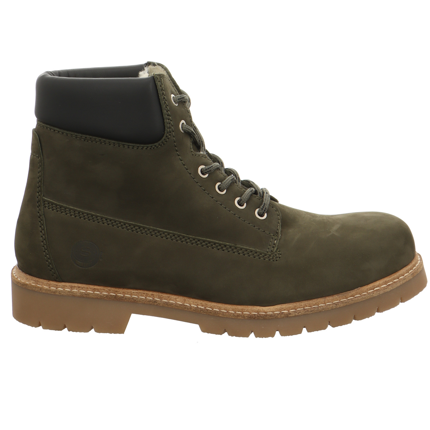 Winterboot gruen