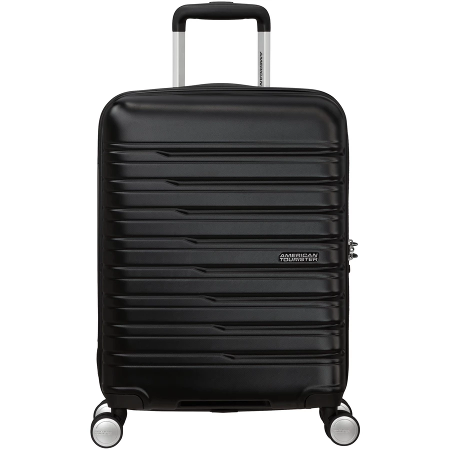 American Tourister Flashline - 4-Rollen Kabinentrolley 55 cm shadow black
