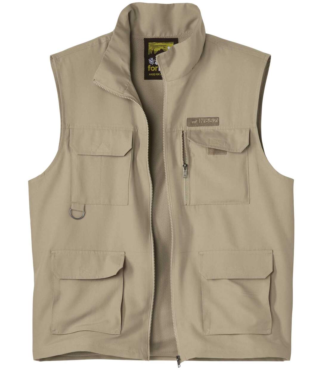 Gilet Reporter Multipoche Zippé