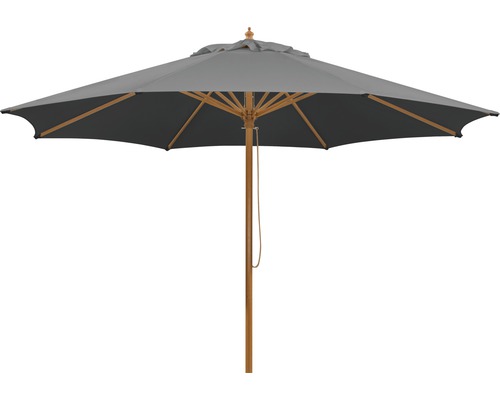Schneider Malaga parasol Ø 300 cm antraciet