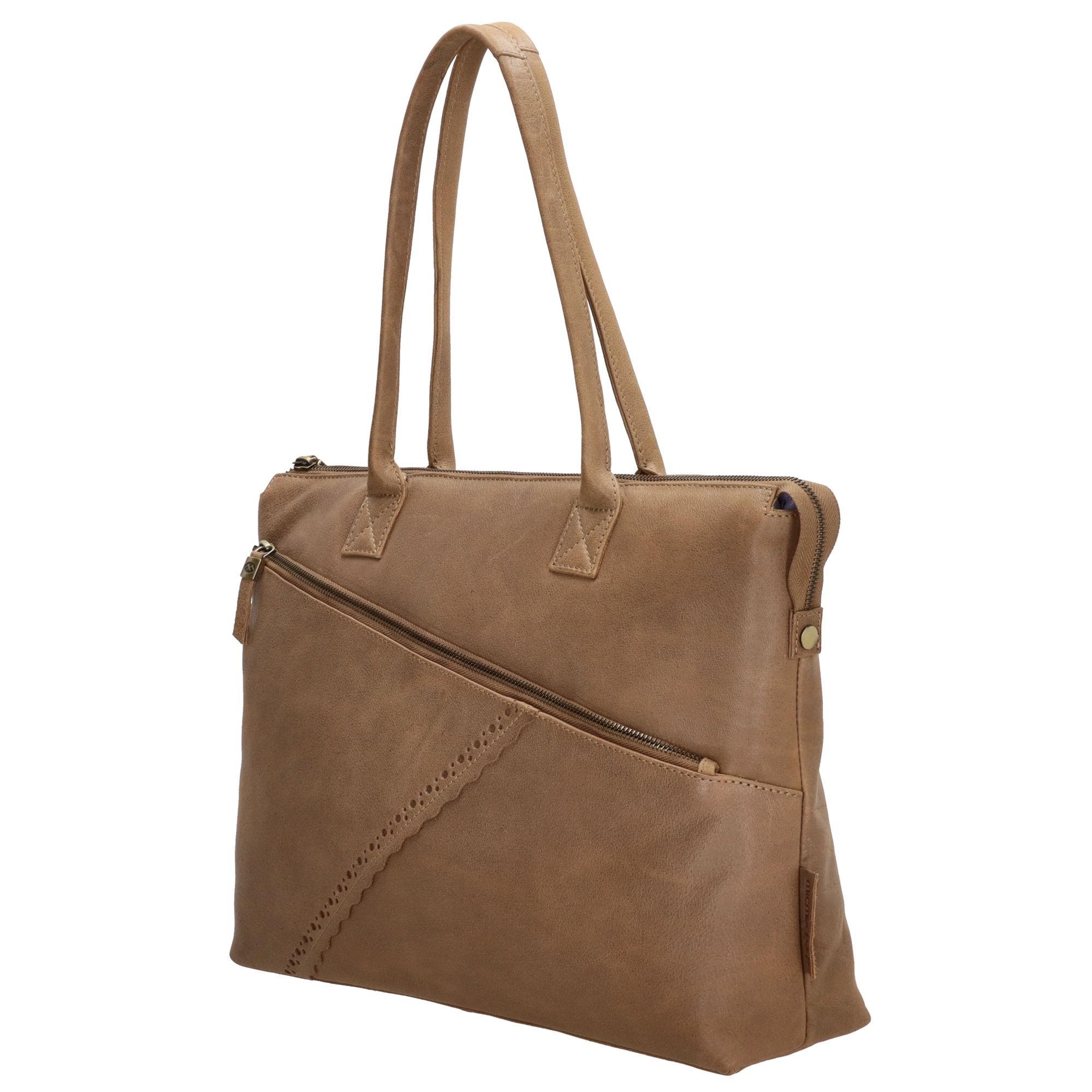 Micmacbags Marrakech Laptoptas 15,6 inch Taupe