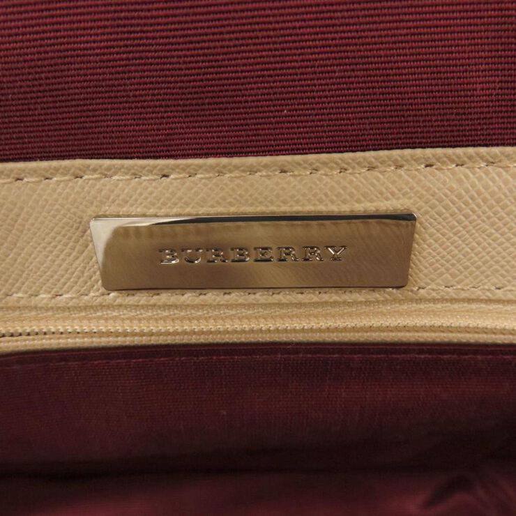 Burberry Vintage Burberry Shoulder Bag Beige