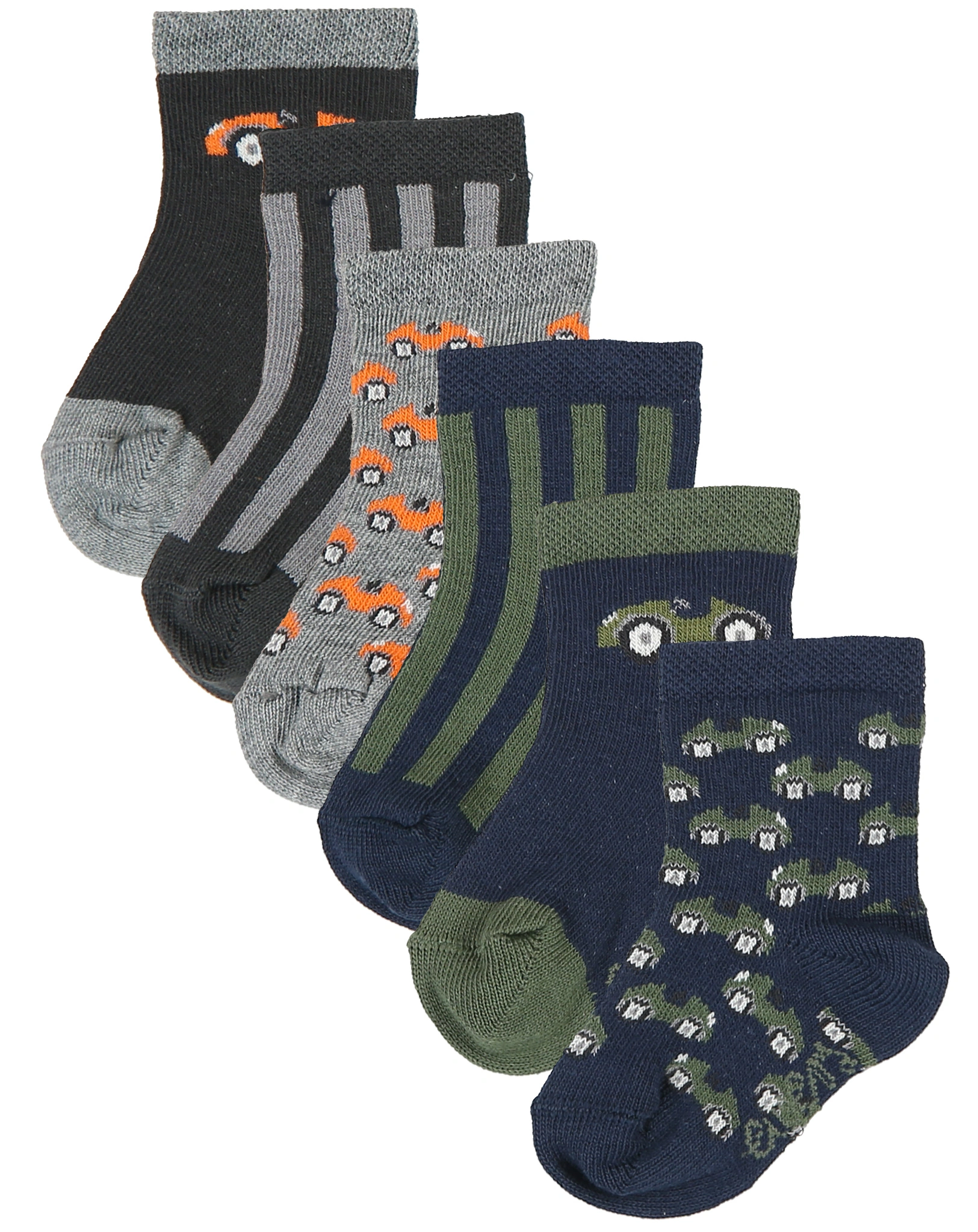 Socken SEIFENKISTE 6er-Pack in tinte/grau