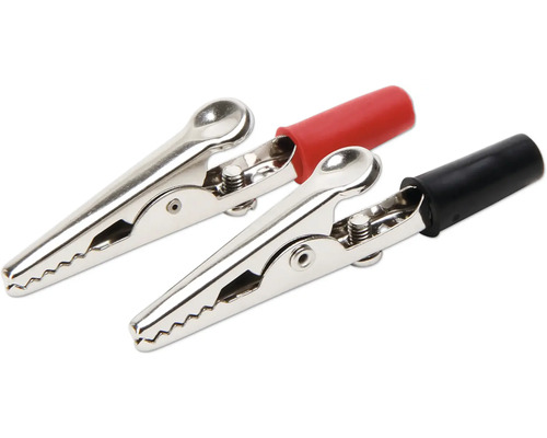 Krokodillenklemmen tot 4 mm² 1x rood 1x zwart