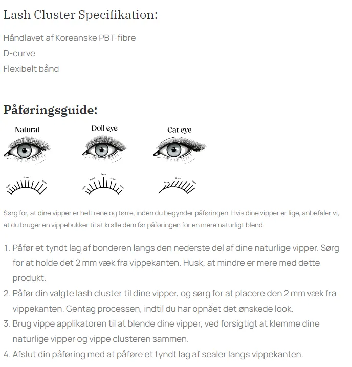 Soire Lashes 36 clusters box -  Style Supernatural'