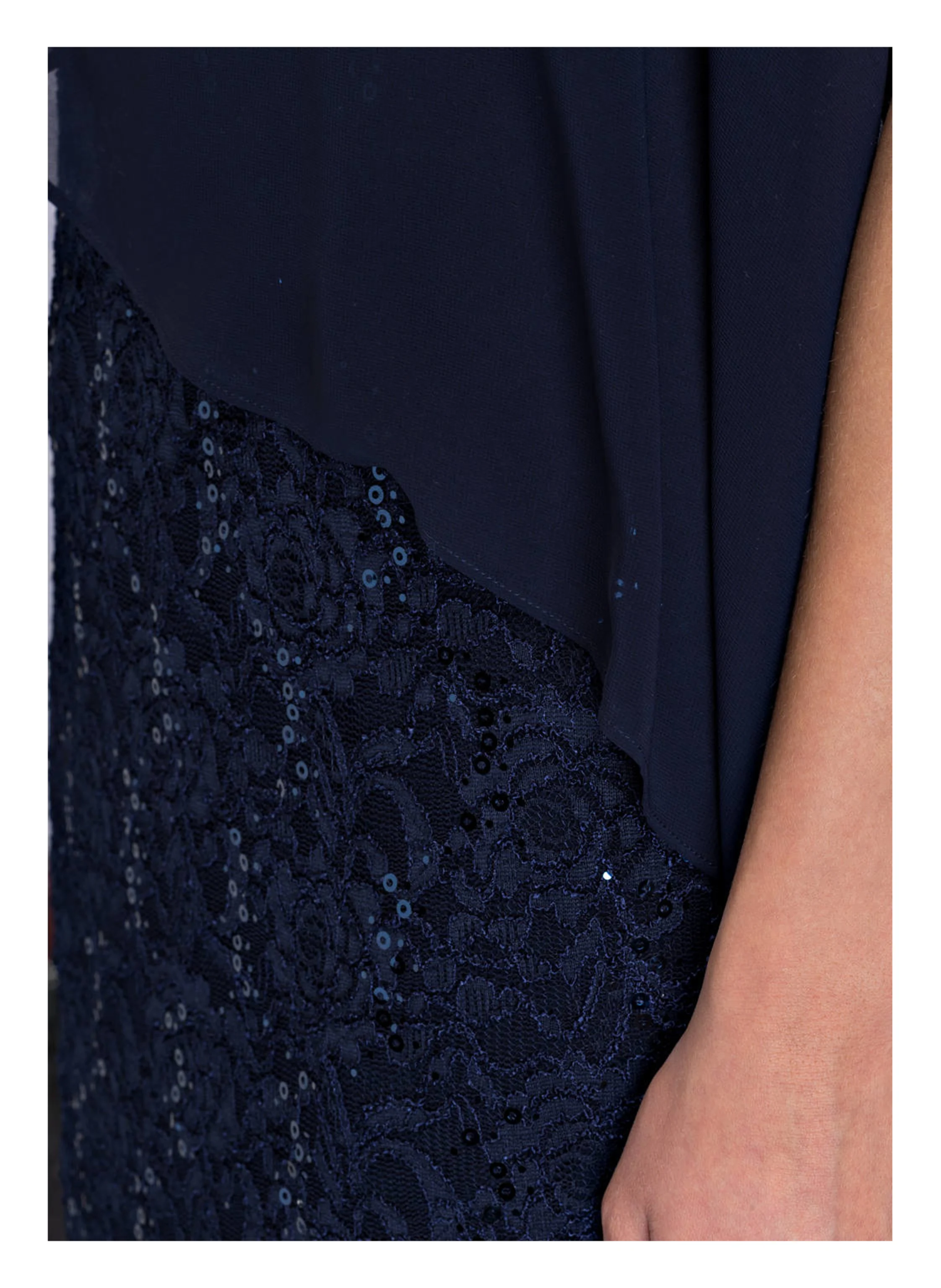 SWING Cocktailkleid mit Spitze