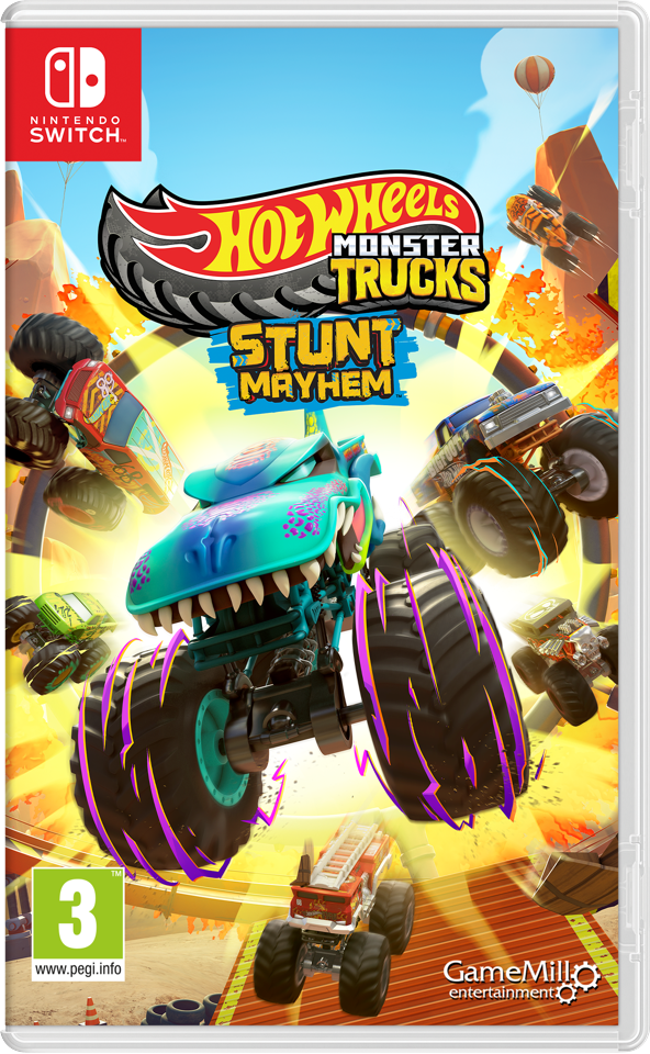 Hot Wheels Monster Trucks: Stunt Mayhem- Nintendo Switch