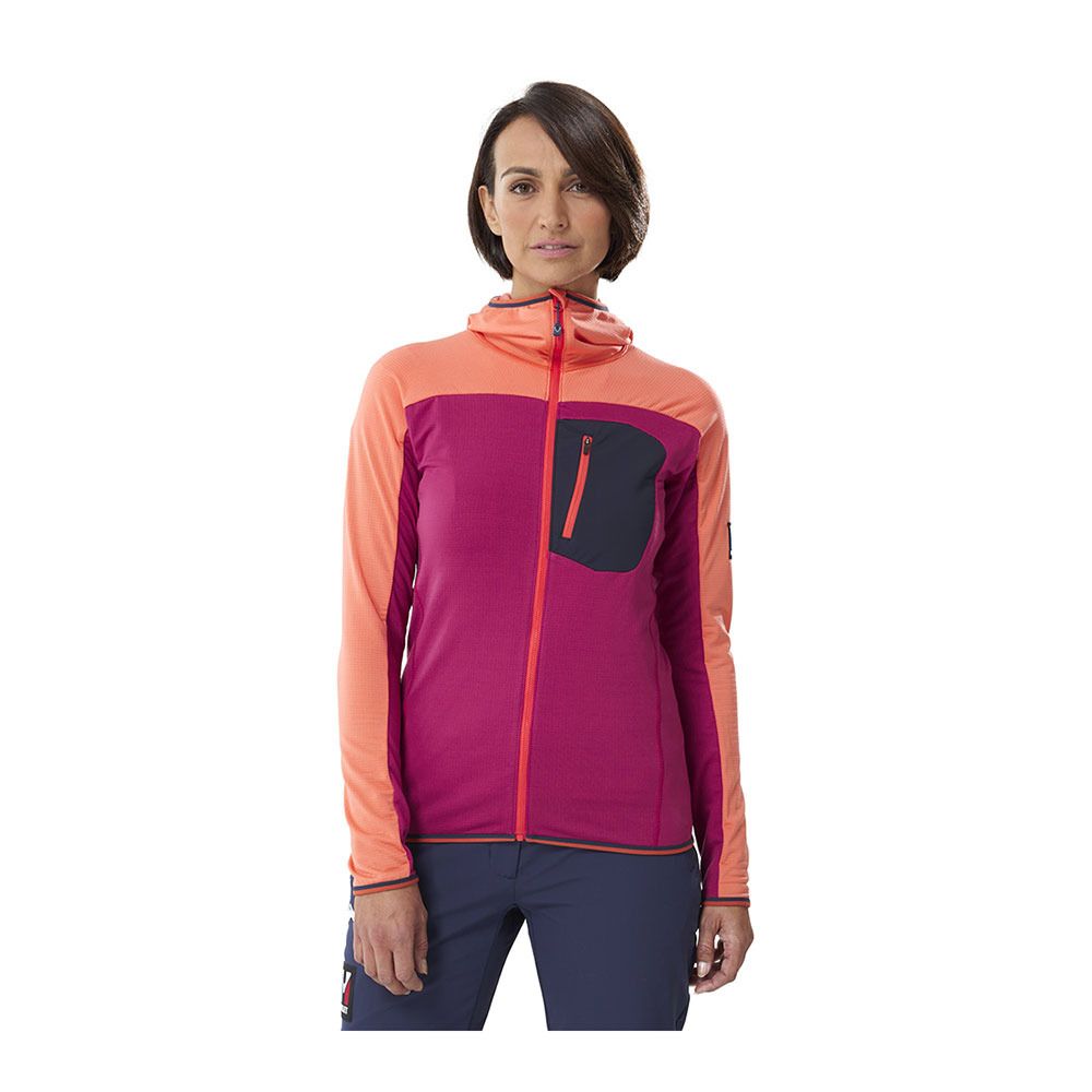 Millet LD TRI LGHTGR - Veste Femme dragon/coral chrome