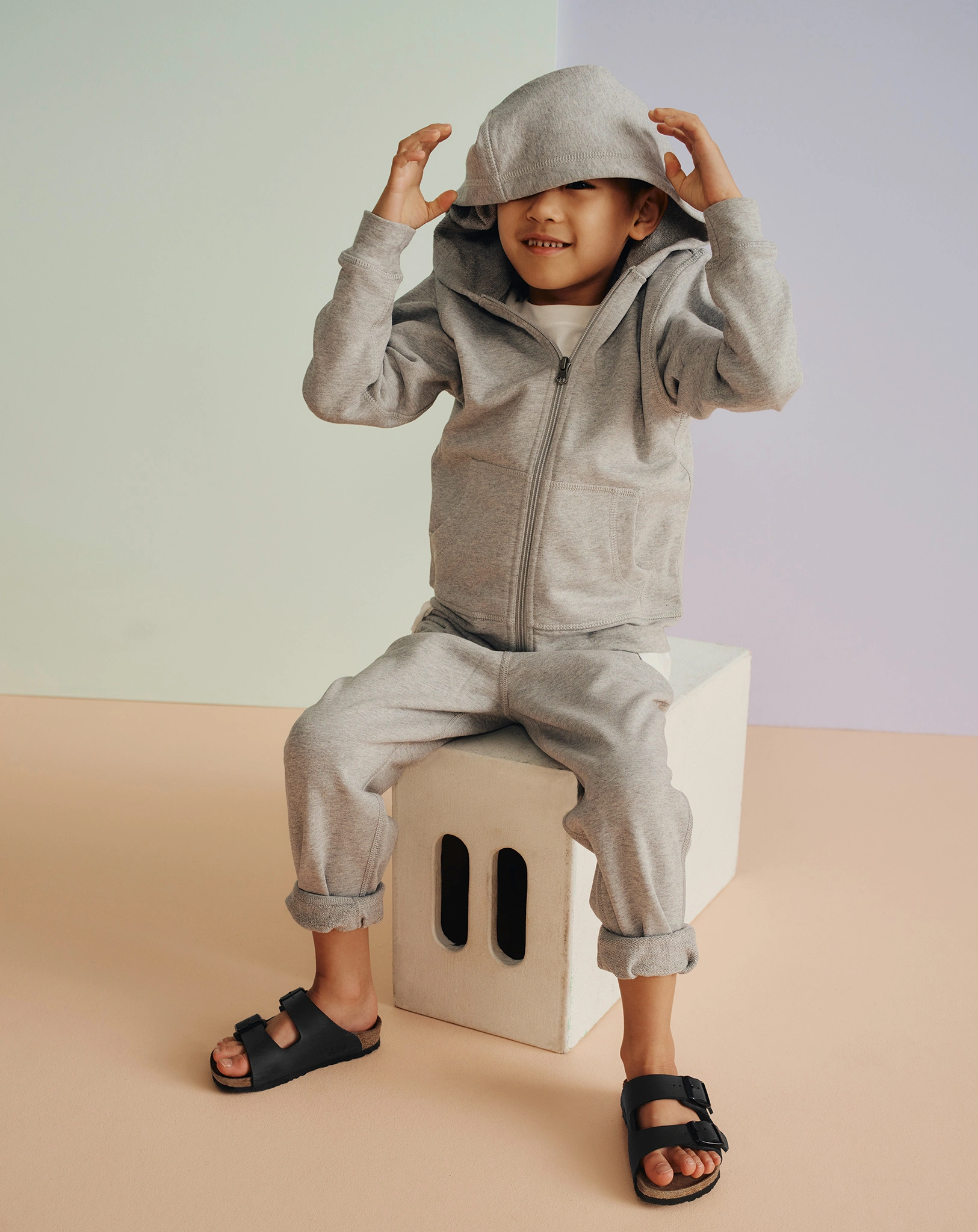 Pantoletten ARIZKids BF in black