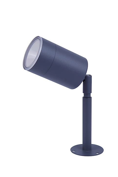 Balise solaire LED Blooma Candiac gris
