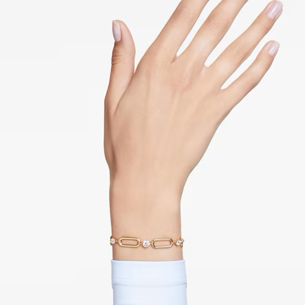 Bracelet Swarovski Constella chaine doré