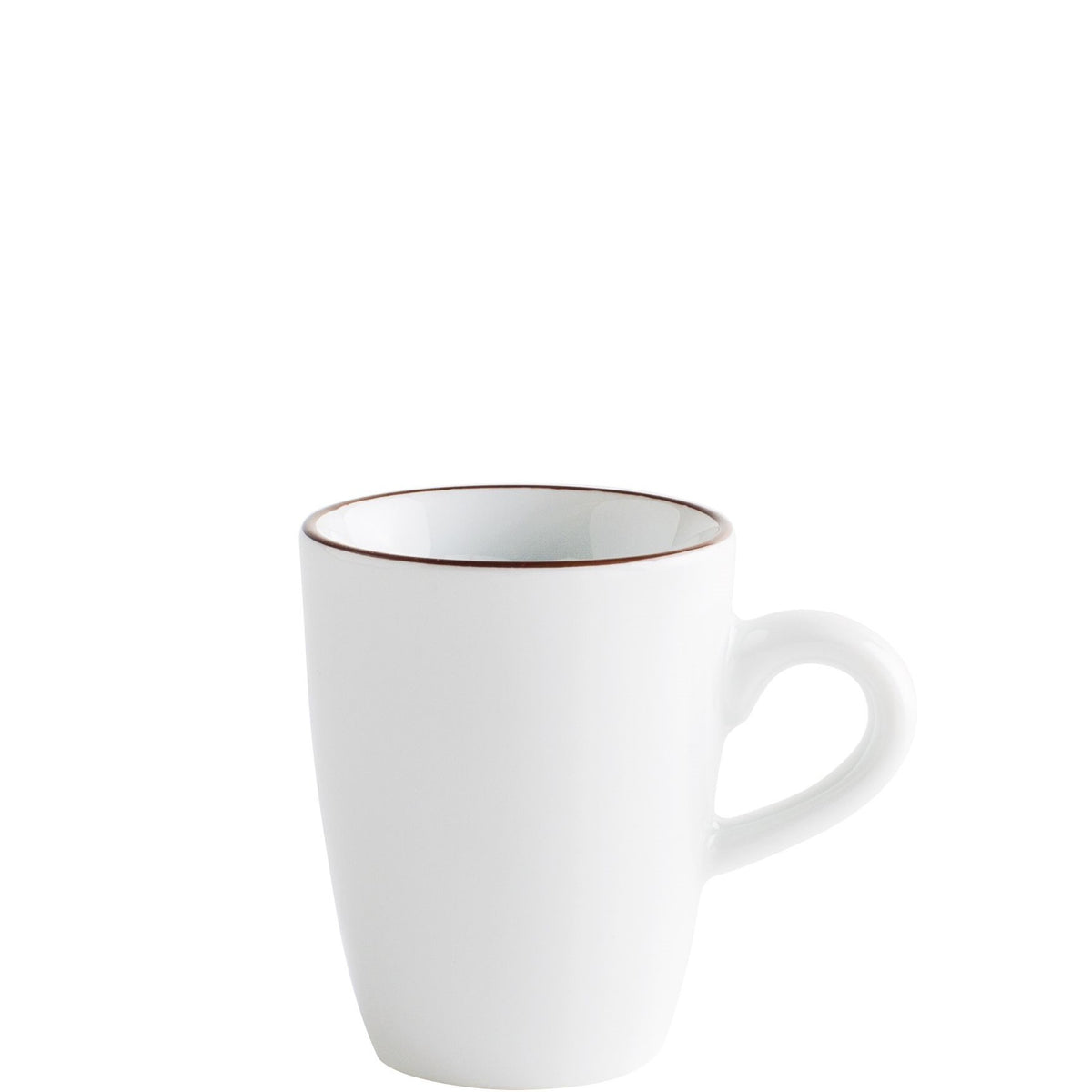 KAHLA Pronto Line Espressotasse hoch 0,10 l Line chocolate brown