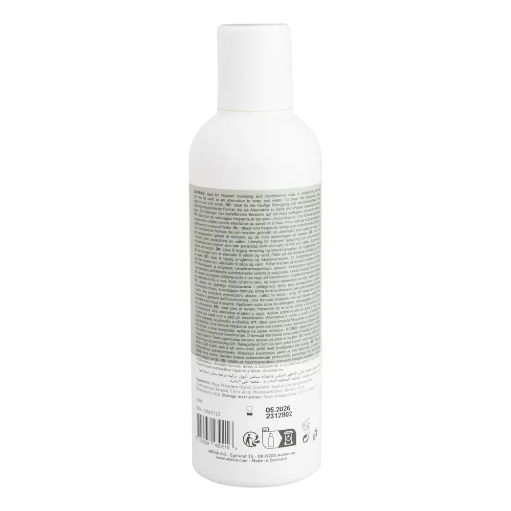 Abena Hår og bodyshampoo - 200 ml.