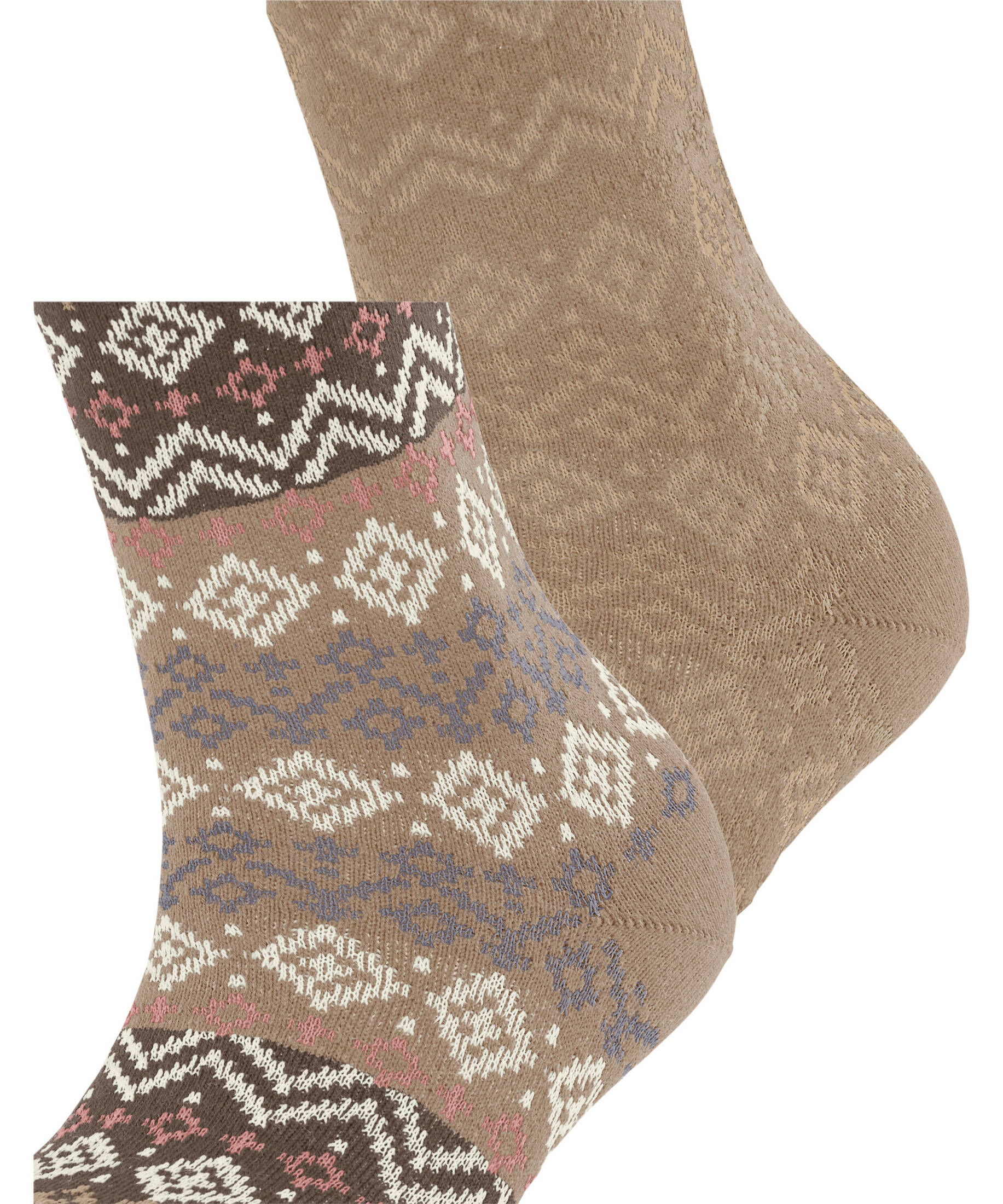 Esprit| Damen Socken Fair Isle  2-Pack