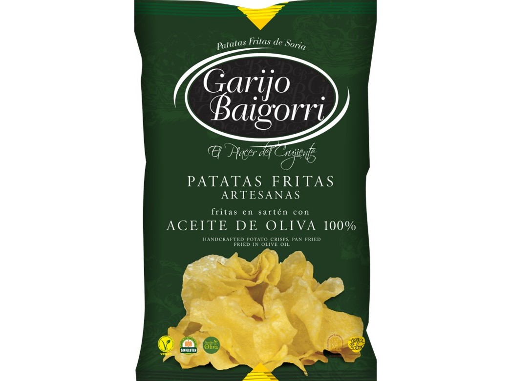 BATATAS GARIJO BAIGORRIEM FRITAS AZEITE 150G