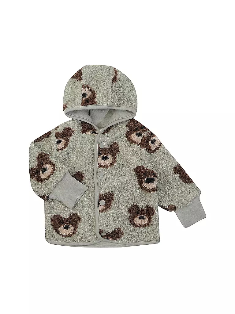 S.OLIVER Baby Fleecejacke dunkelgrün