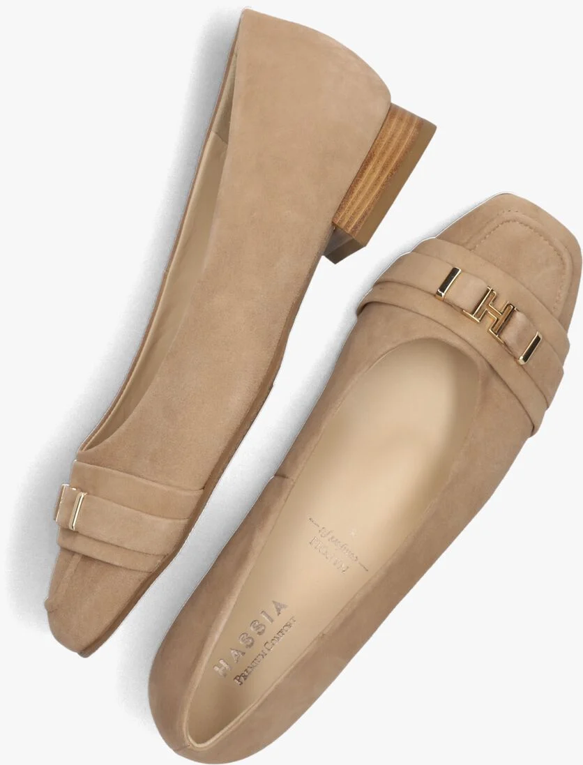 HASSIA taupe hassia loafers napoli 0822