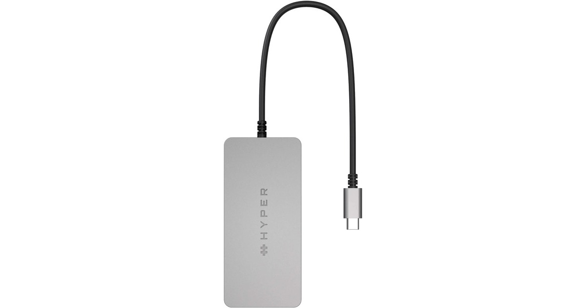 HyperHyperDrive 5-Port USB-C Hub dockingstation  (Grijs)