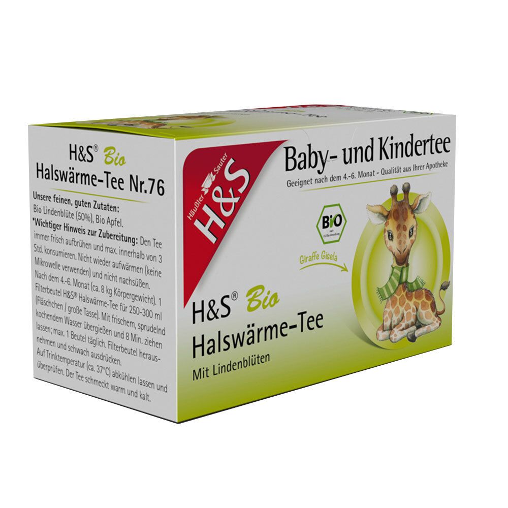 H&S® Baby- und Kindertee Halswärmertee