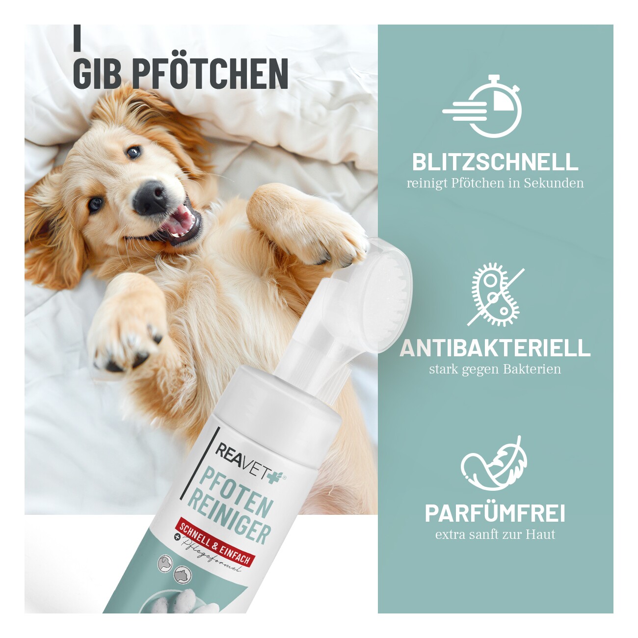 REAVET Pfotenreiniger 150ml
