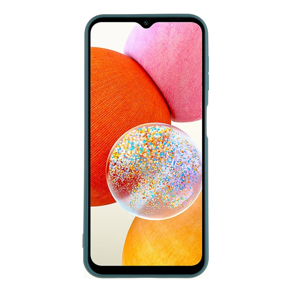 Samsung Galaxy A16 Gummi Case Hülle mit Kameraschutz - Dunkelgrün