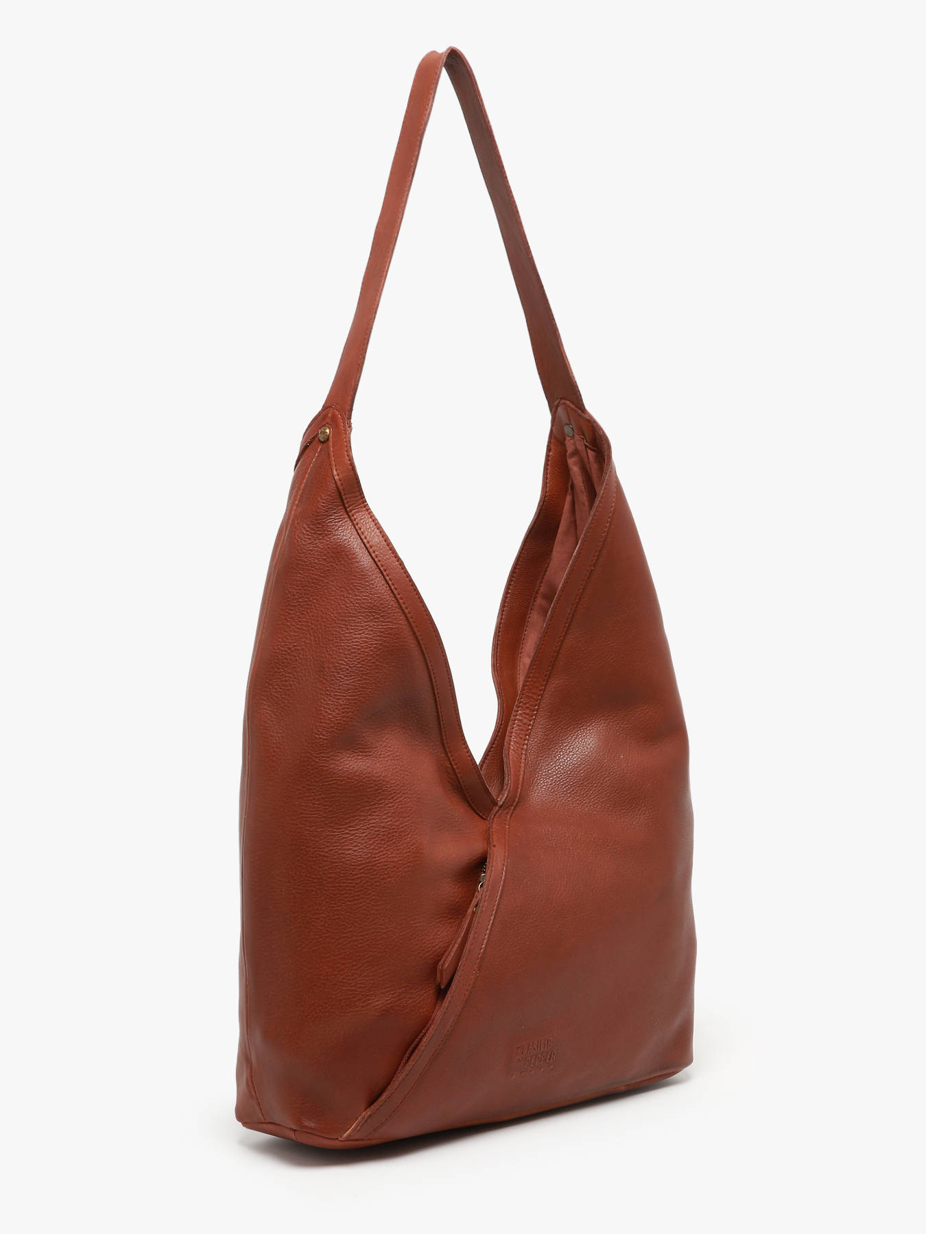 sac port paule Cow cuir BASILIC PEPPER