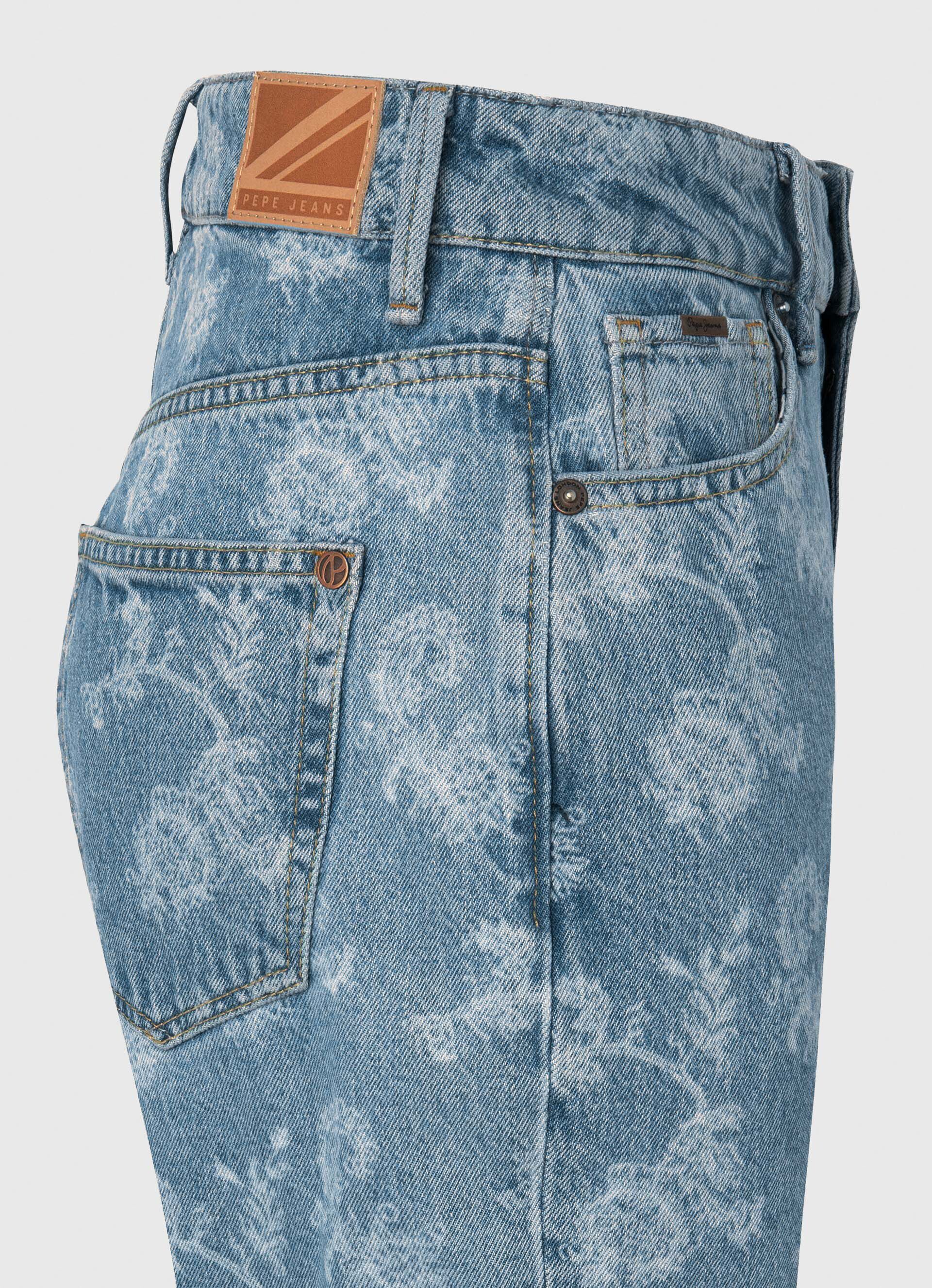 Calça jeans VIOLET FIT Relaxed High Waist - jeans
