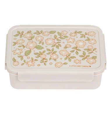 A Little Lovely Company Bento Matboks, Blomsterrosa