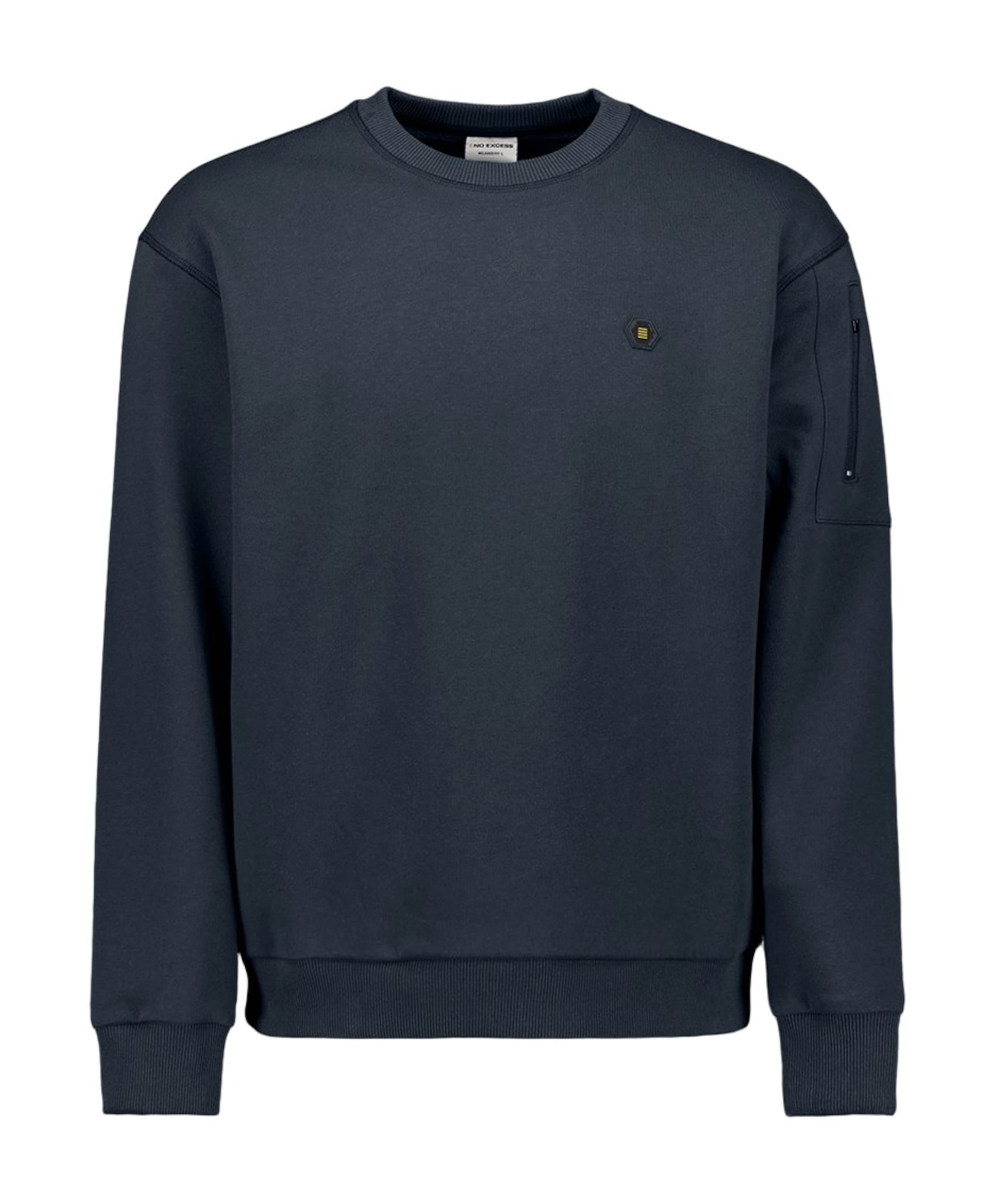 No Excess Heren sweater blauw