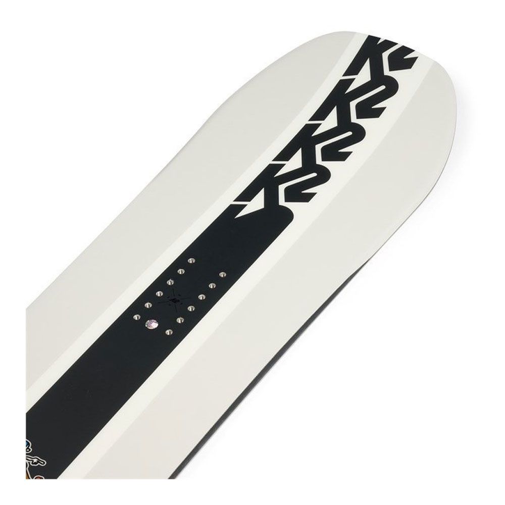 K2 GEOMETRIC - Snowboard freestyle Homme black/white