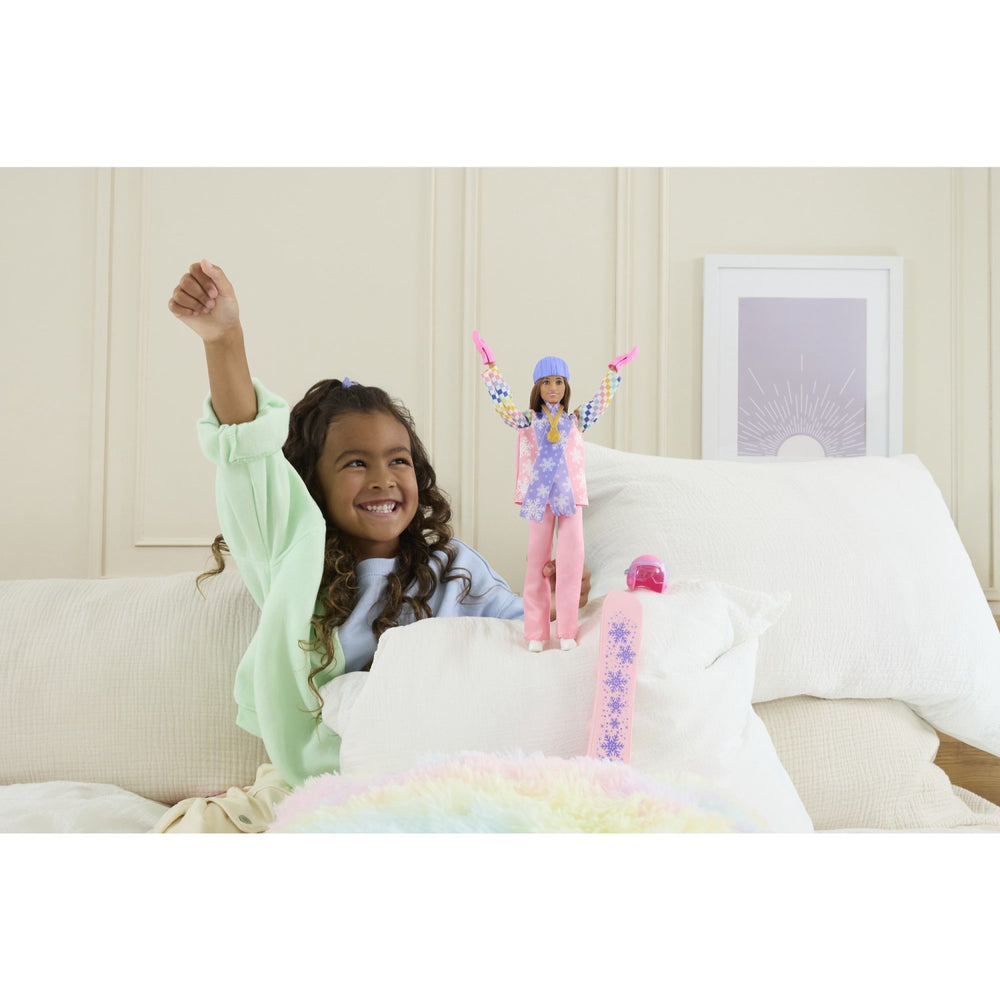 Køb Barbie® Career Deluxe Snowboarder