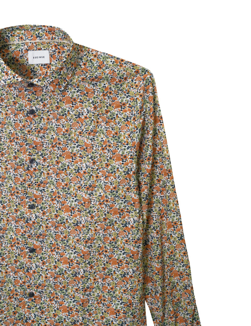 SSEINSE CHEMISE HOMME MANCHES LONGUES IMPRIMÉ