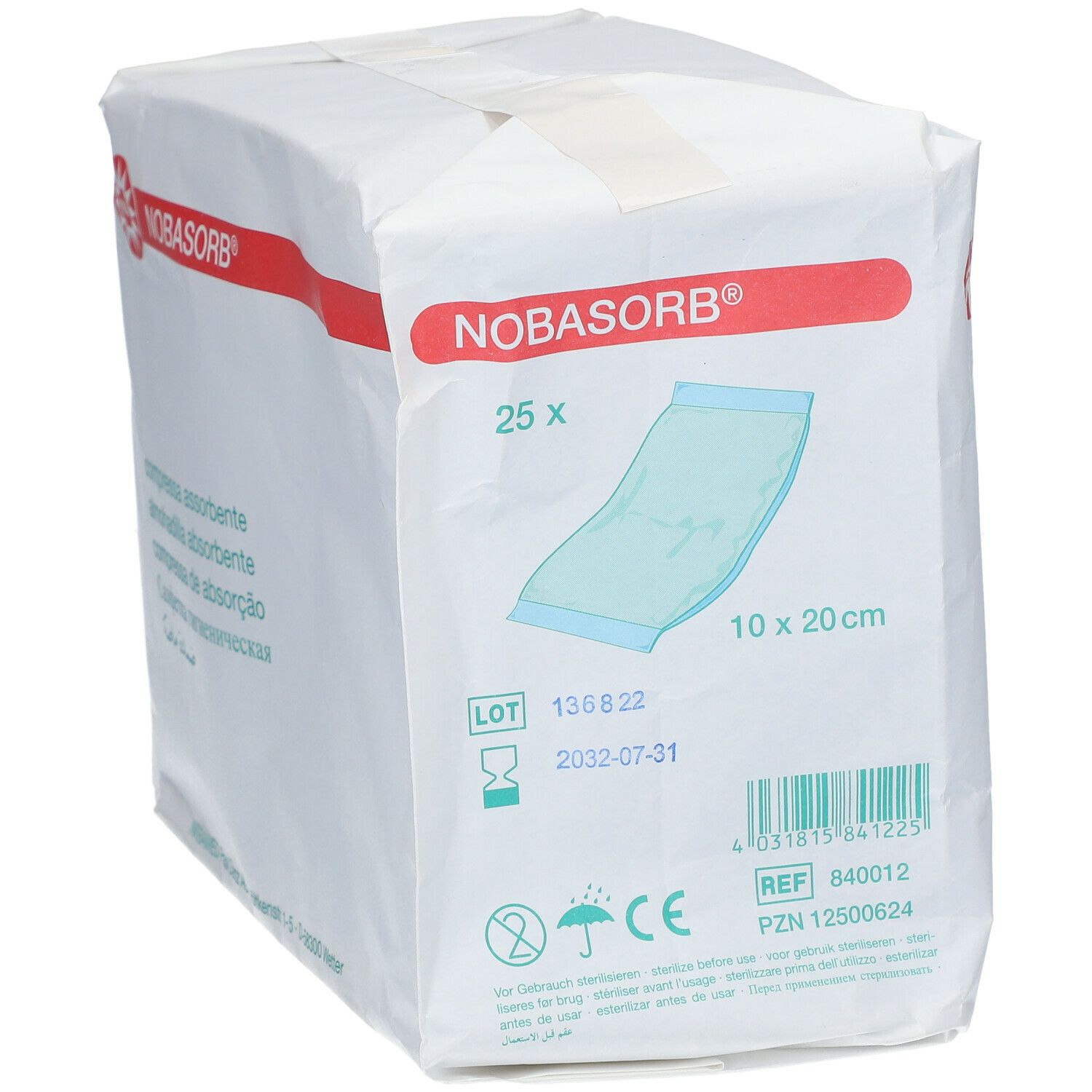 NOBASORB® Saugkompressen 10 cm x 20 cm