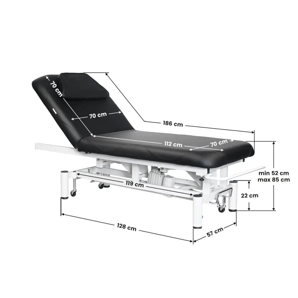 Azzurro elektrisk massagebriks, model 684, sort med 1 motor