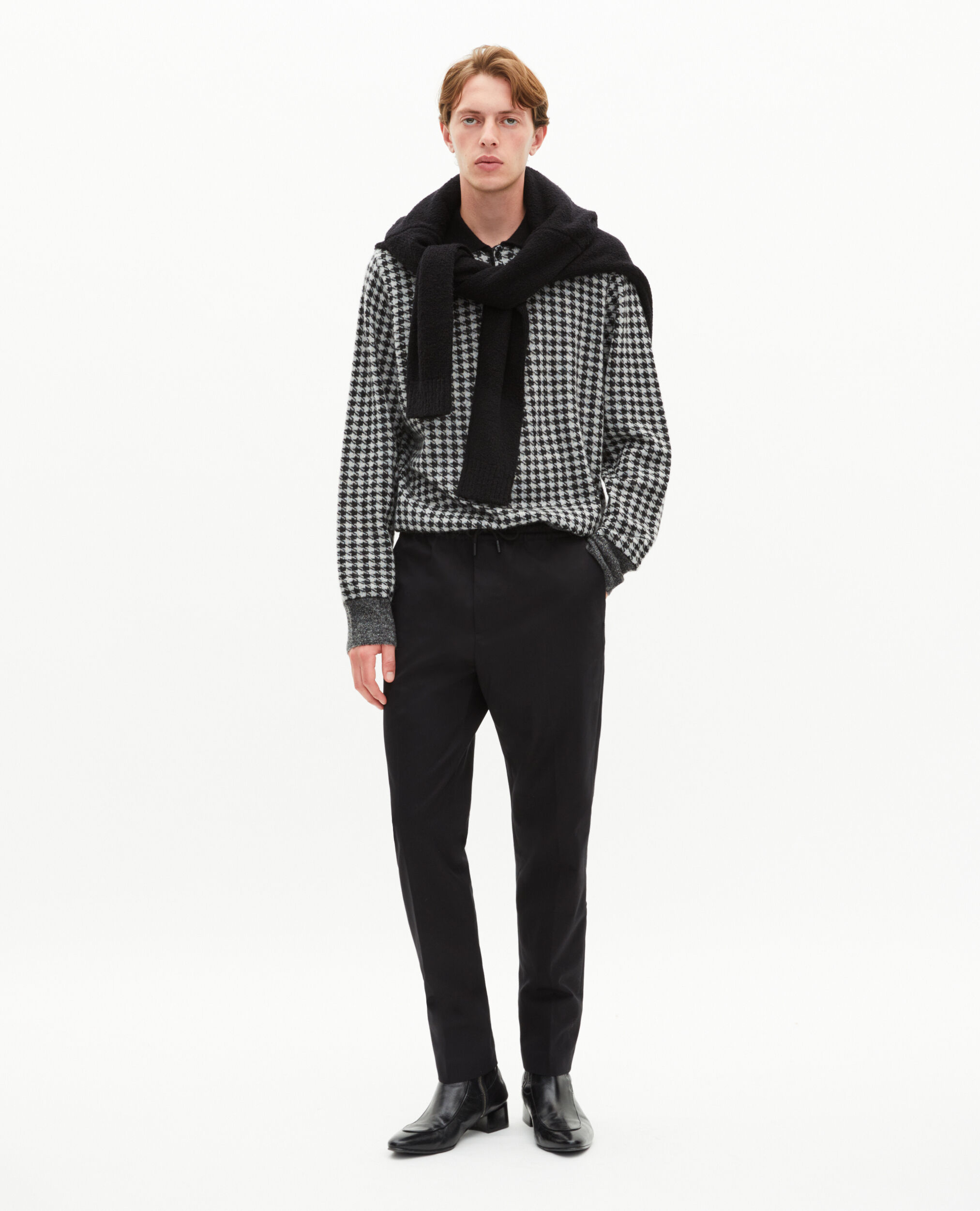 Pantalon droit noir