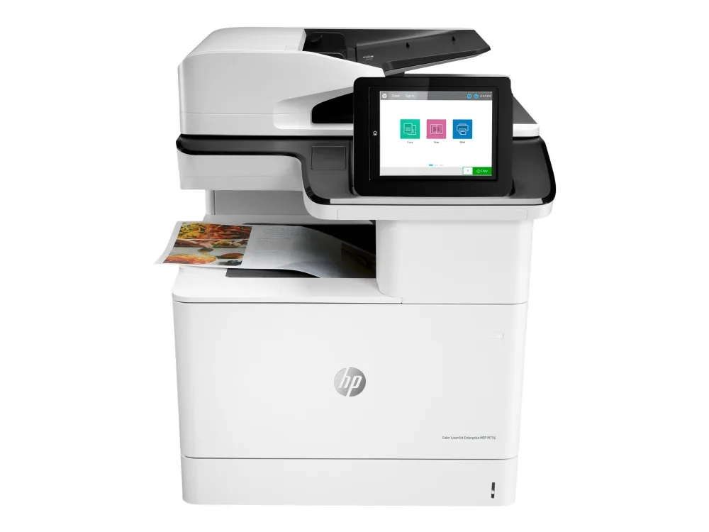 HP Color LaserJet Enterprise MFP M776dn - Multifunktionsprinter - farve - laser - 297 x 864 mm (original) - A3 (medie) - op til 46 spm (kopiering) - op til 46 spm (udskriver) - 650 ark - USB 2.0, Gigabit LAN, USB 2.0 vært
