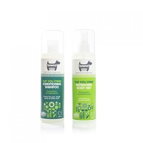 Hownd Yup You Stink Dog Mist, aroma de eucalipto/madeira