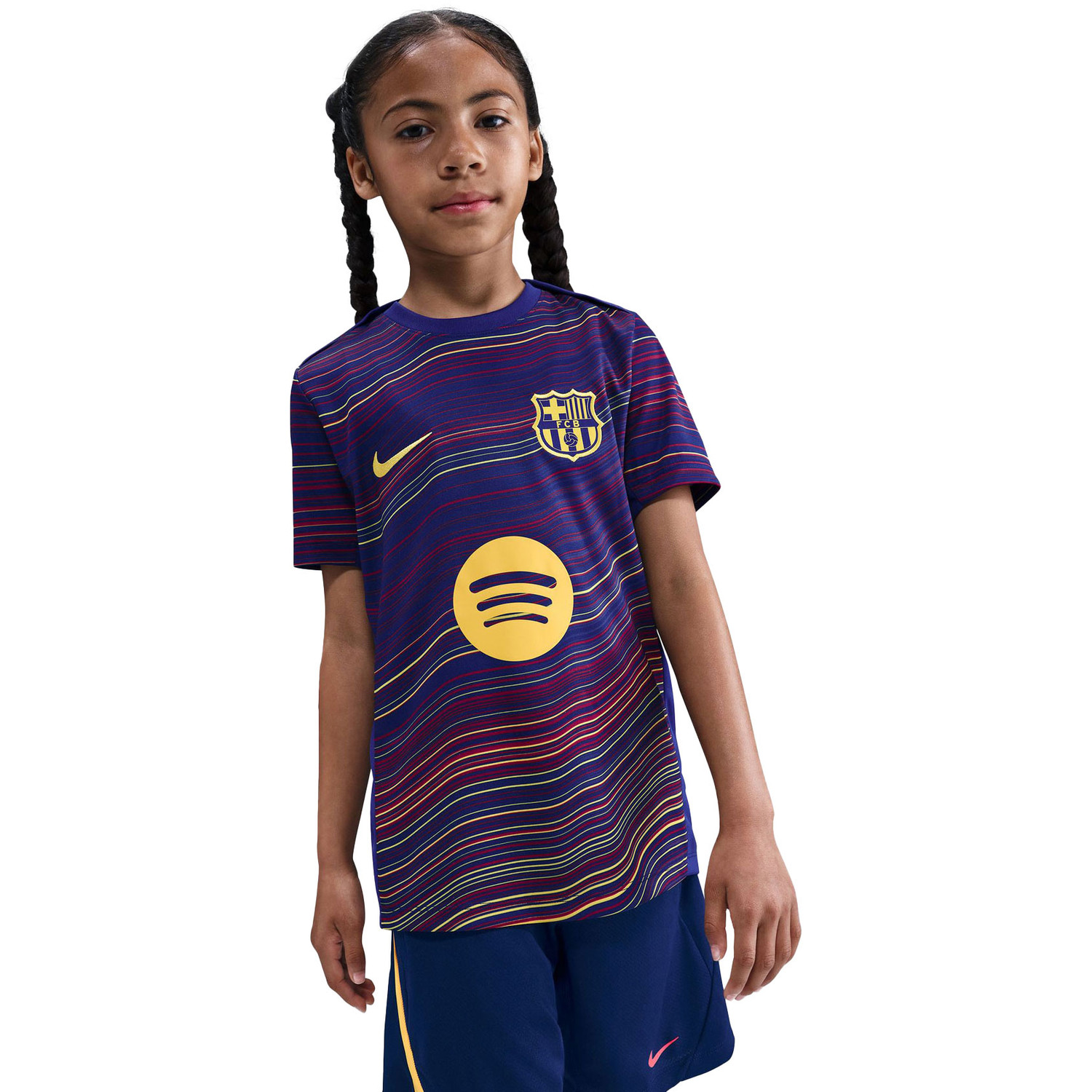 Nike FC Barcelona Pre-Match Trainingsset Kids