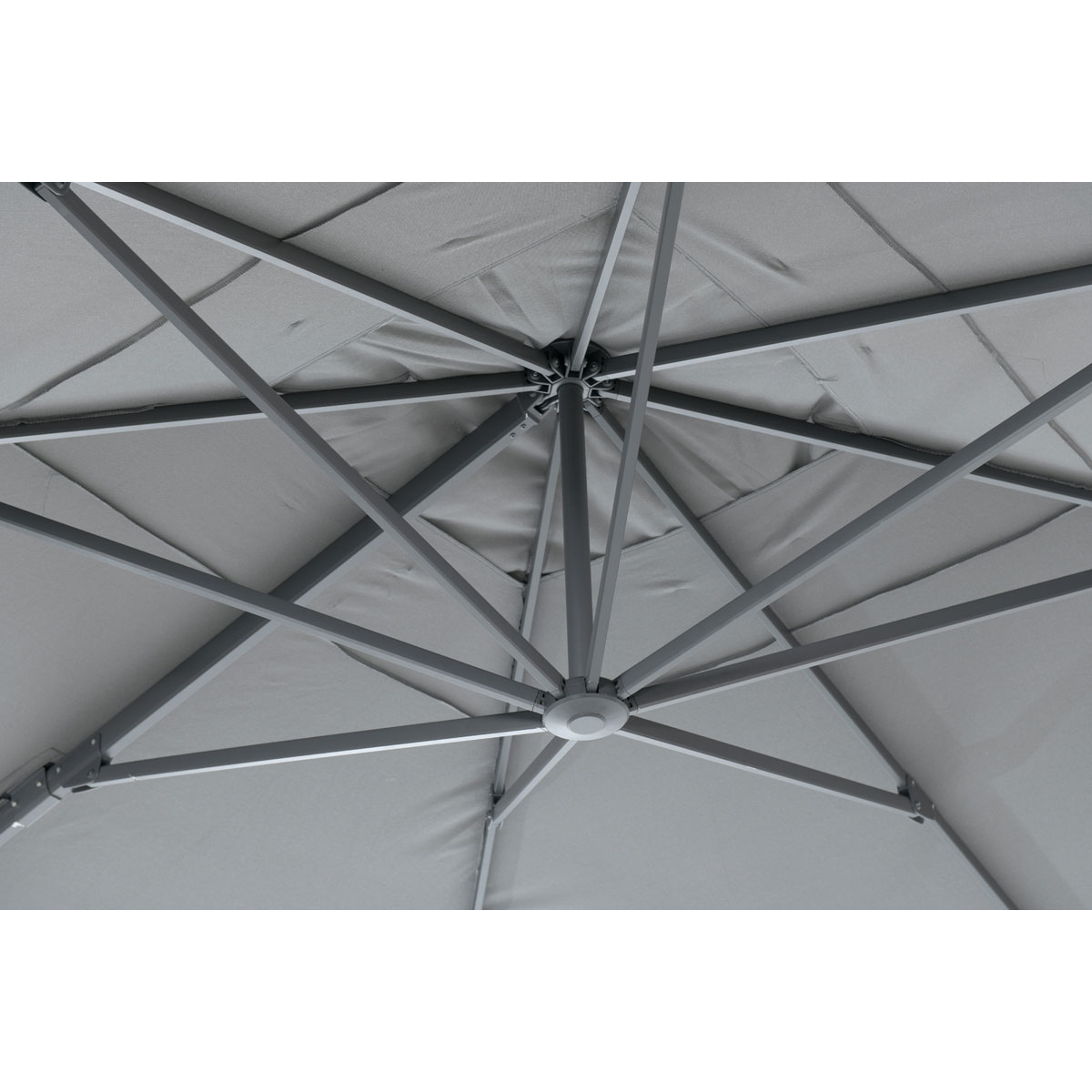 Garden Impressions Hawaii King Pole zweefparasol - Anthracite
