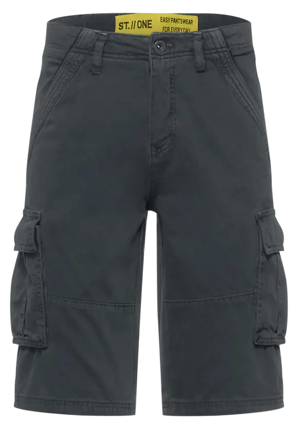 Regular Fit Cargoshorts - grey olive